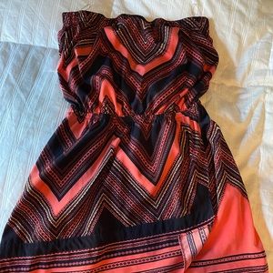 Express strapless dress